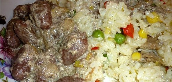 Куриные желудки в мультиварке