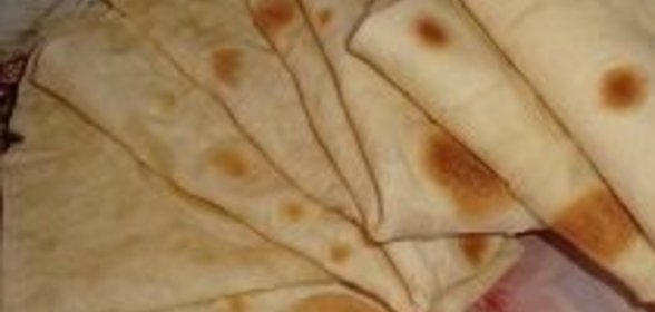 Открытый пирог с творогом