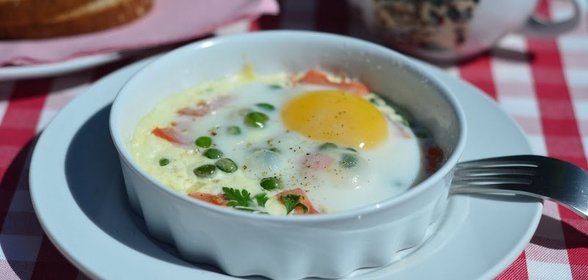 Яичница в микроволновке