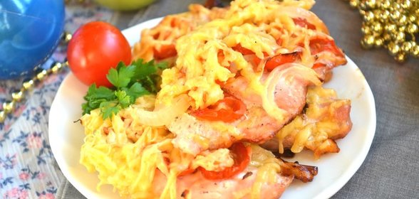 Куриные грудки по-французски