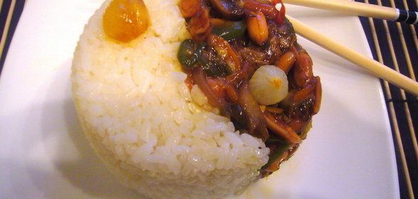 Рис с овощами по-китайски