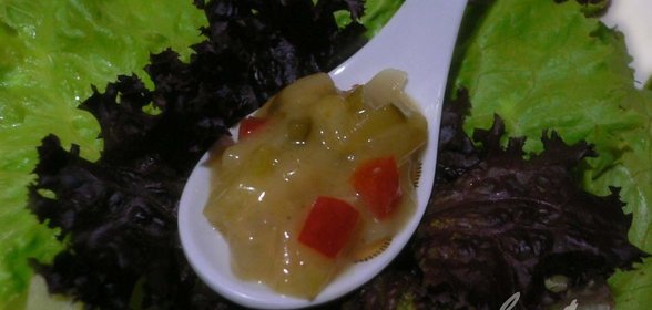 Relish из огурцов с горчицей