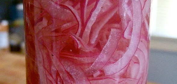 маринованный красный лук