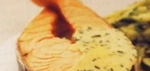 Лосось со сливочным соусом