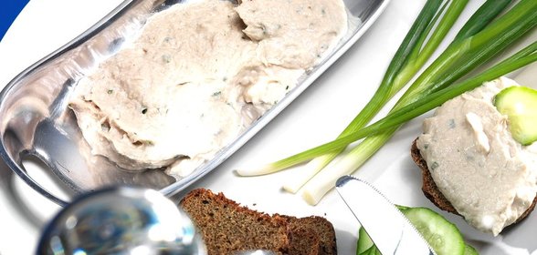 Паштет из копченой скумбрии