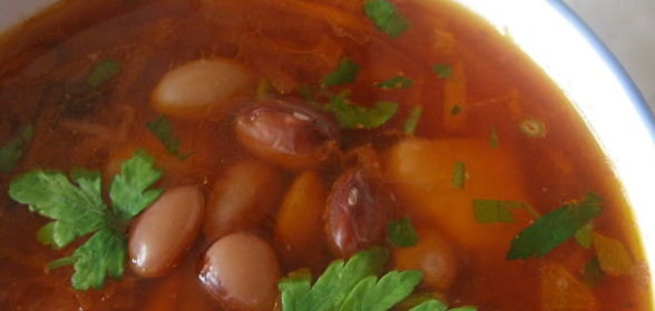 Картофель с сыром и грибами