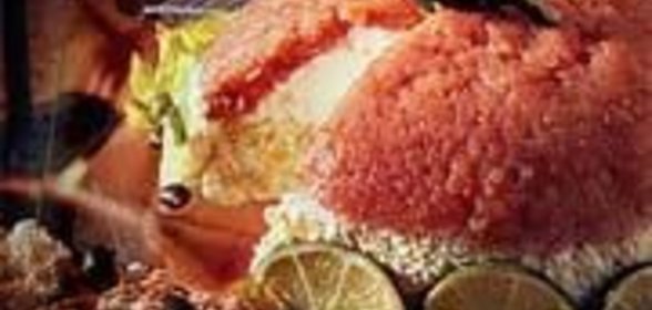 Квебекский террин из сыра и копченого лосося