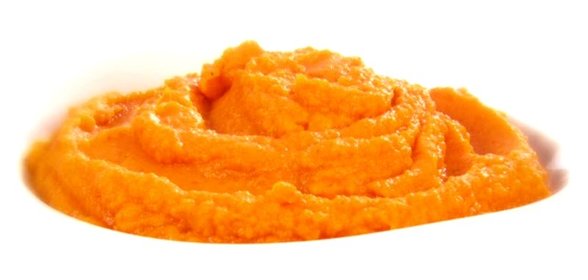 Пюре из батата с карри