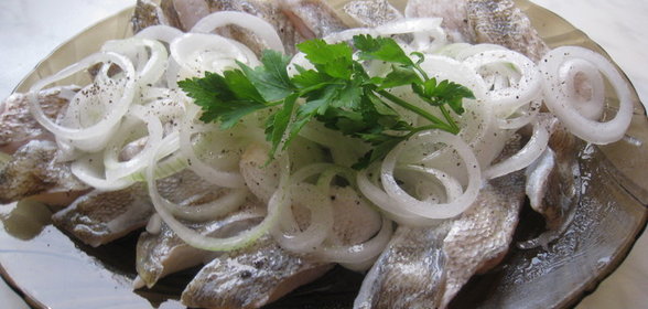Маринованная рыбка