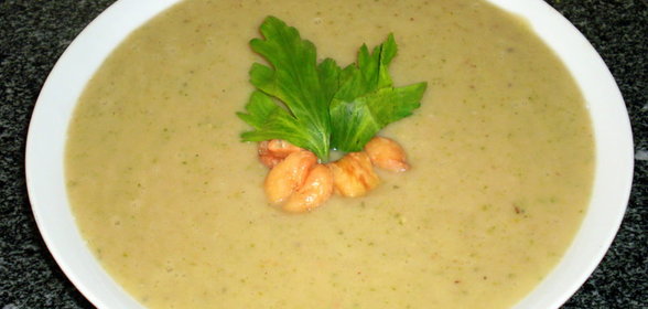 Суп-пюре из каштанов