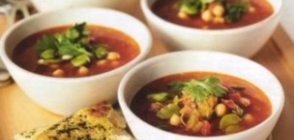 Марокканский суп с нутом