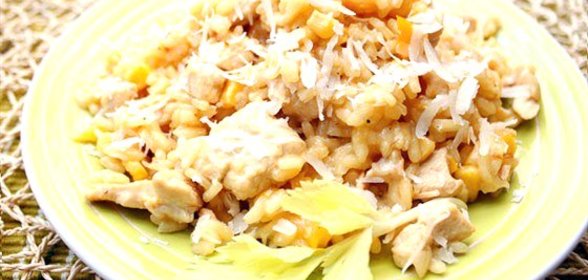 Ризотто с курицей