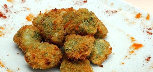 Брокколи в панировке