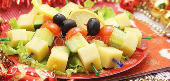 Овощные канапе