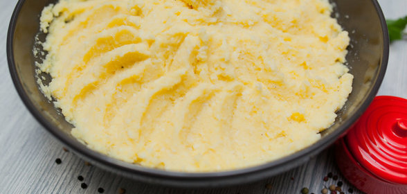 Гавайское картофельное пюре с кокосом и шампанским