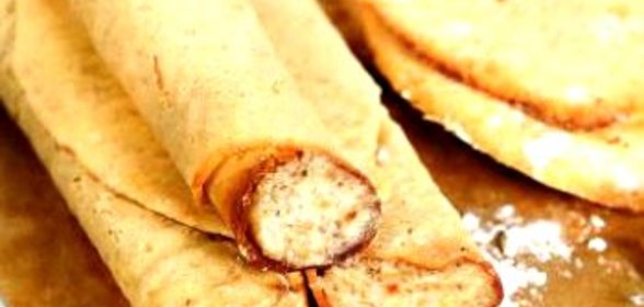 Миндальные трубочки