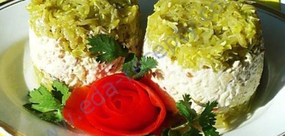 Закуска из цуккини и брынзы