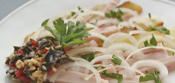 Бутерброды с грибами