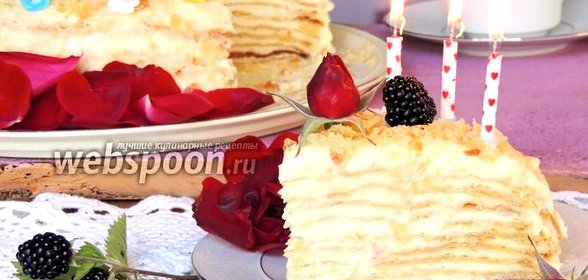 Торт «Наполеон» по-швейцарски