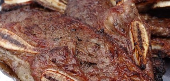 Тонко прорезанные рёбра на гриле ! ! !