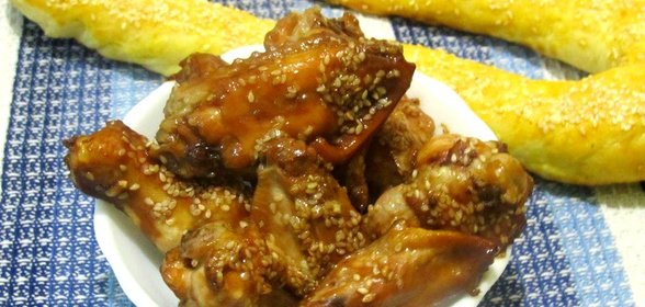 Крылышки запеченные в духовке