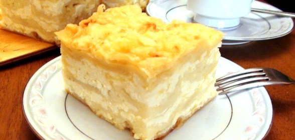 Ачма с сыром и творогом