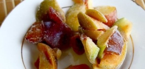 Замороженные яблоки на зиму