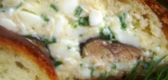 Фаршированный батон