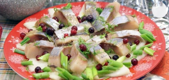 Маринованная селёдка