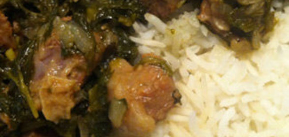 Плов сабза-каурма