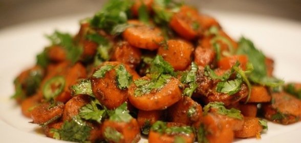 Марокканский салат из моркови