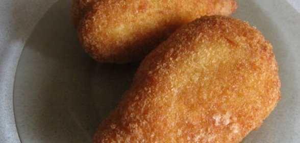 Куриное филе жареное (котлеты по-киевски)