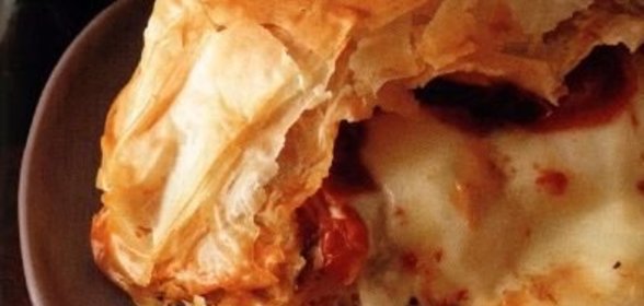 Пирог картофельный с грибами