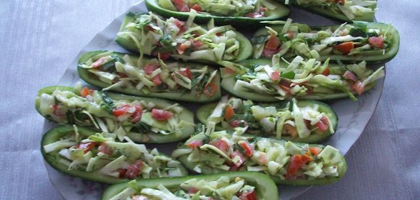 фаршированные огуречки