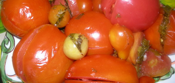 Помидоры малосольные
