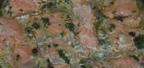 Маринованная форель