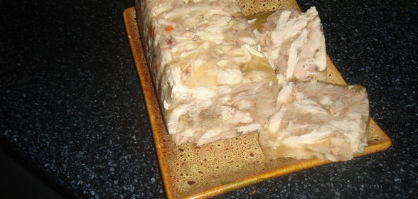 Зельц из курицы