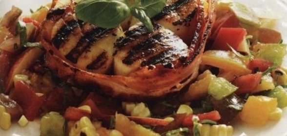 Гренки с килькой