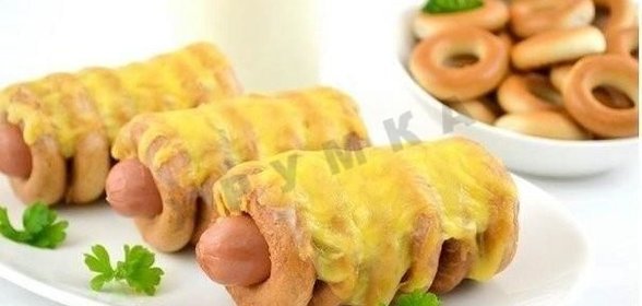 Сосиски в сушках