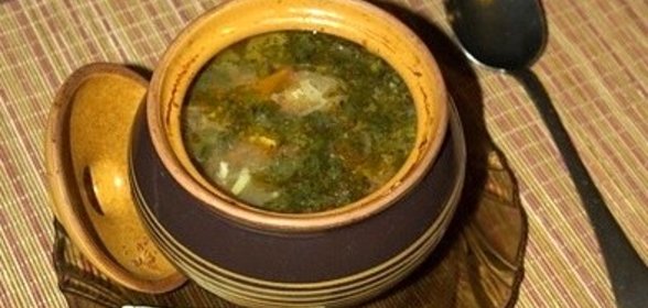 Чанахи из баранины в горшочках