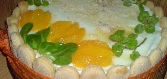 Цитрусово-творожный торт Весна!