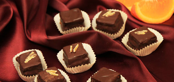 Апельсиновые конфеты