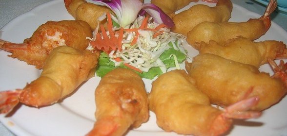 Креветки в тесте