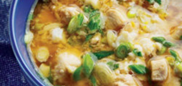 Курица по-японски с рисом