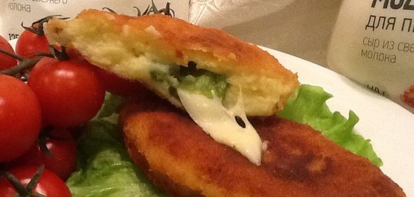 Хрустящие фаготини с моцареллой UNAGRANDE