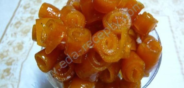 Варенье из апельсиновых корок