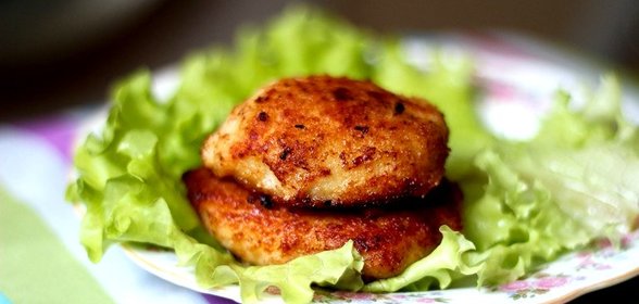 Котлеты из курицы с сыром