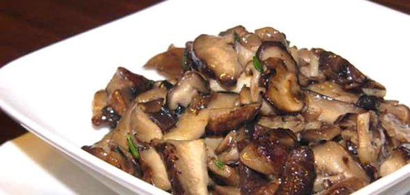 Грибы жареные