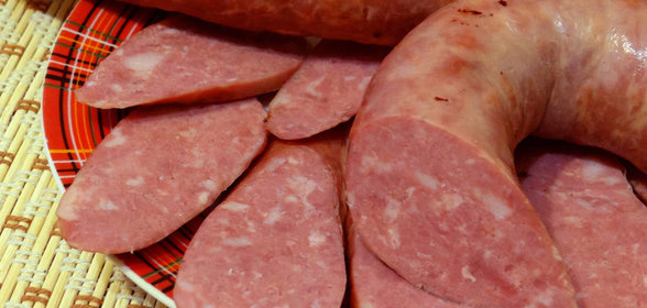 Колбаса домашняя говяжья (вкуснецкая !!!)
