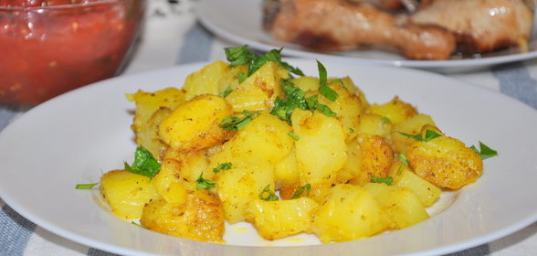 Картофель со специями на гарнир (тест-драйв)